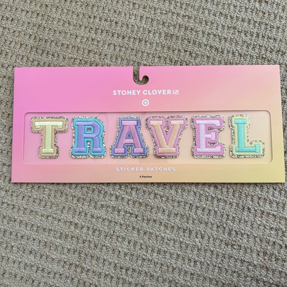 Stoney Clover Lane x Target “TRAVEL” Patches